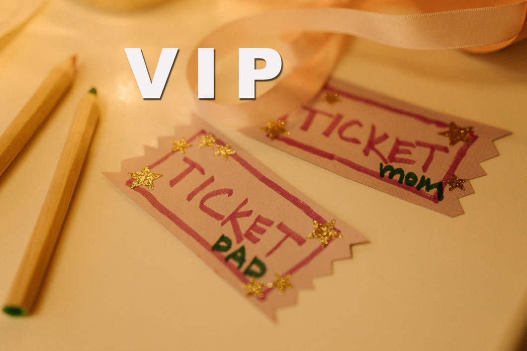 Live music studio event ticket -VIP seat